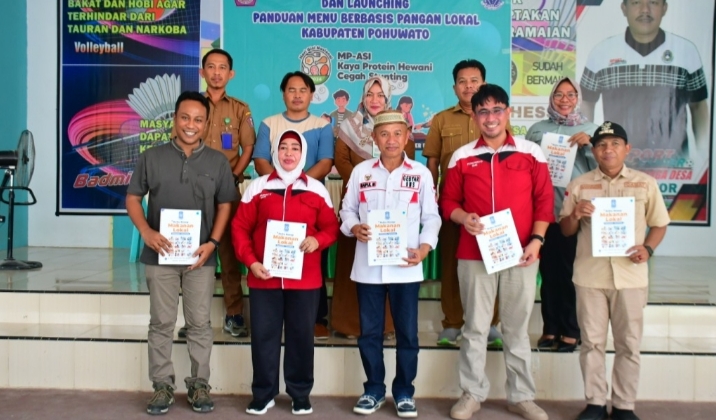 Hari Gizi Nasional, Pemkab Pohuwato Launching PMT