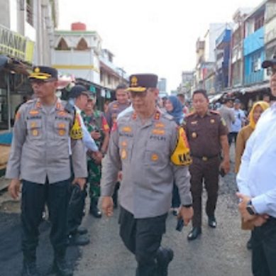 Kapolda Sumsel Bersama Pj Bupati Lahat  Cek Kesiapan Pengamanan Kunker Presiden RI 31 Mei