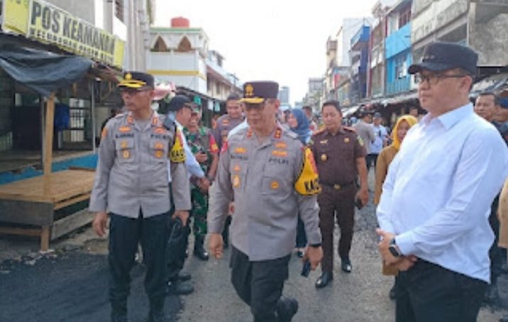 Kapolda Sumsel Bersama Pj Bupati Lahat  Cek Kesiapan Pengamanan Kunker Presiden RI 31 Mei