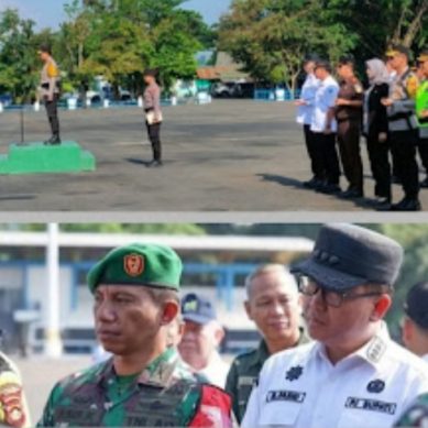 Wakapolda Sumsel Pimpin Apel Pengamanan VVIP, Lokasi Pasar Lematang dan Gudang Bulog yang Bakal Di Kunjungi Presiden Jokowi