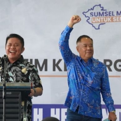 Tim Keluarga & Relawan Pemenangan HD-CU untuk Pilgub Sumsel 2024 Resmi Dilantik