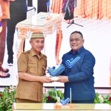 Bupati Saipul Mbuinga Hadiri Penandatanganan Nota Kesepakatan Antara BP2MI) Dan Pemda Se-Provinsi Gorontalo