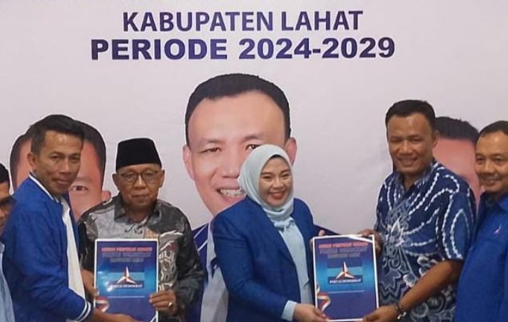 Pasangan Berlian Dapat Sinyal Positif dari DPP Demokrat untuk Pilkada Lahat
