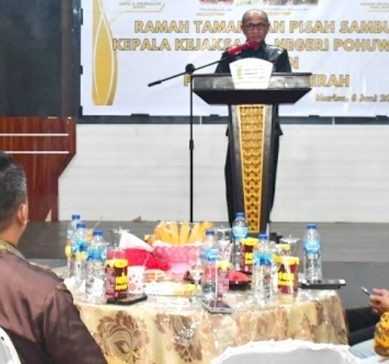 Pisah Sambut Kajari Pohuwato, Ini Sambutan Bupati Saipul Mbuinga
