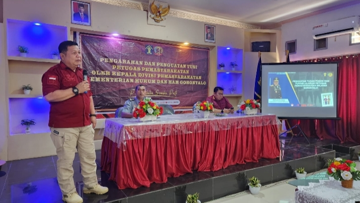 Penguatan Tusi Keamanan petugas Lapas Pohuwato, Begini kata Kadivpas