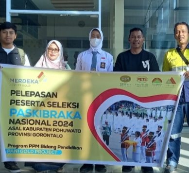 Luar Biasa, Ikuti Seleksi Paskibra Nasional, PGP Berikan Dukungan Penuh  Siswa Smansa Randangan