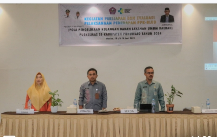 Dinkes Pohuwato Optimalkan Kinerja Dalam Tata Kelola Keuangan