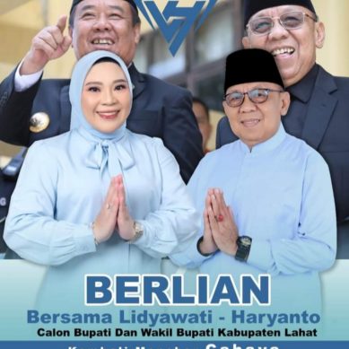 Pemuda Kikim area Tak Ingin Pindah rasa Harapkan Lidya Wati Jadi Bupati Lahat