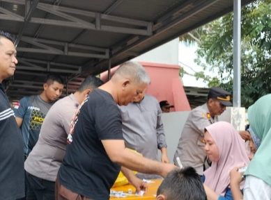 Hari Raya Idul Adha 1445 H, Polres Pohuwato Qurban 14 Ekor Sapi 