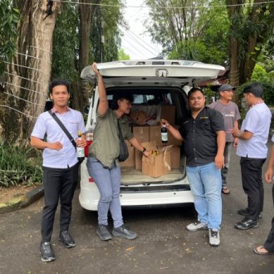 Tim Ukl I Ops Pekat Otanaha Polda Gorontalo, Berhasil Amankan 427 Botol Miras