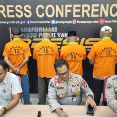 Ditkrimsus Polda Gorontalo Tetapkan 7 Tersangka Korupsi Proyek Jalan Usaha Pertanian