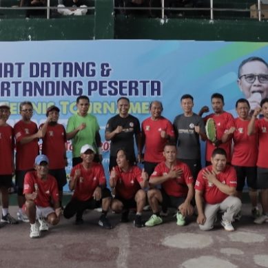 Jelang Hari Bhayangkara Ke – 78, Polda Gorontalo Menggelar Turnamen Tenis