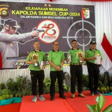 Kapolda Sumsel Irjen A Rachmad Wibowo Buka Lomba Kejuaraan Menembak Hari Bhayangkara Ke 78