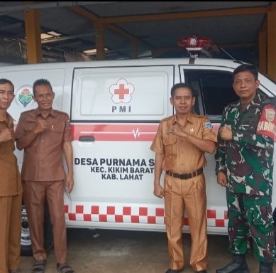 Monev Desa Purnama sari, Beli Ambulan dan Membangun Jalan Lingkungan Desa 
