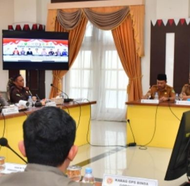 Rapat Forkopimda Gorontalo, Bupati Pohuwato Tekankan Siap Laksanakan PSU