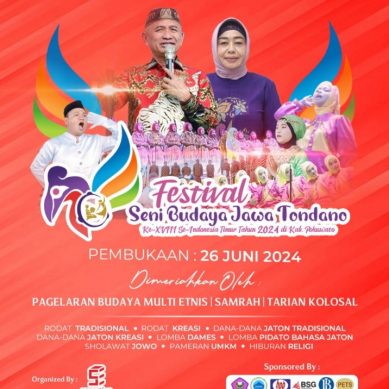 Festival Budaya Jaton Indonesia Timur, Bakal Di Hadiri 3000 Orang Peserta