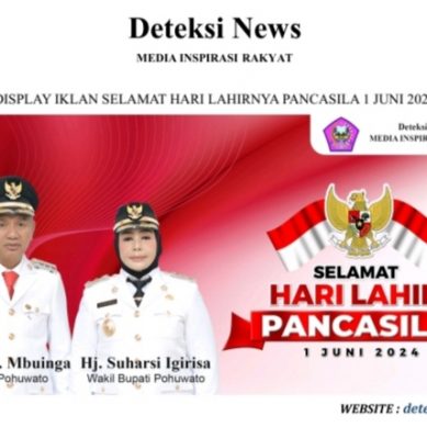 Kapolda Gorontalo Hadiri Upacara Peringatan Hari Lahir Pancasila Tingkat Provinsi Gorontalo
