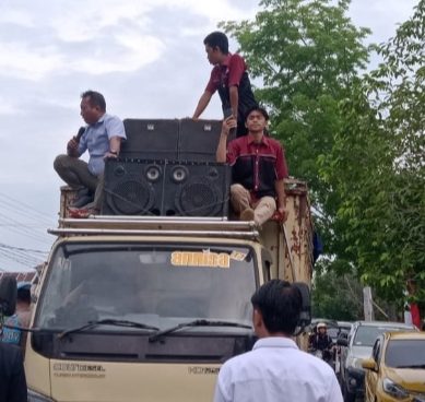 Aksi Unjuk Rasa  LSM Labrak Pohuwato, Menjadi Hadiah HUT Bhayangkara Ke – 78