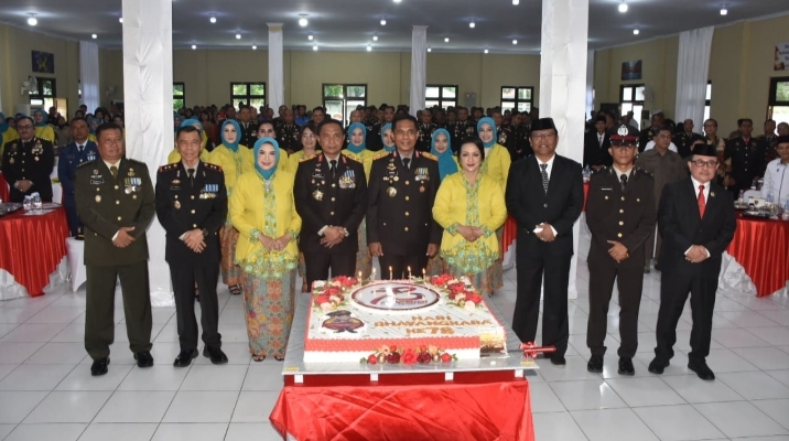Kapolda Gorontalo : “Syukuran ini sebagai wahana introspeksi untuk membenah diri dalam menyongsong tugas-tugas kedepan”