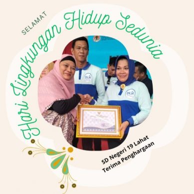 Hari Lingkungan Hidup Sedunia, SD Negeri 19 Lahat, Raih Penghargaan Sebagai Lokasi Titik Pantau Adipura Tahun 2022- 2023