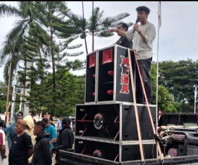 Fokus Pada 12 Tuntutan, Perusahaan Sawit Popayato Di Demo APRPD