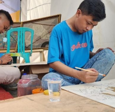 Lapas Pohuwato Tampilkan Lukisan Napi dalam Event PPC