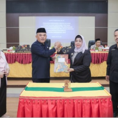 Wakil Bupati Tekankan Pembahasan Ranperda Dilaksanakan Dengan Rasa Tanggung Jawab Seluruh Anggota DPRD dan Jajaran Pemkab