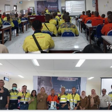 Tingkatkan SDM,  PGP Latih 35 Karyawan Dalam Bentuk Bintalsik