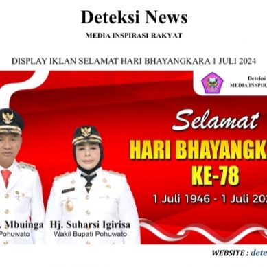 Pemerintah Kabupaten Pohuwato Provinsi Gorontalo “Mengucapkan” Dirgahayu Bhayangkara Ke – 78