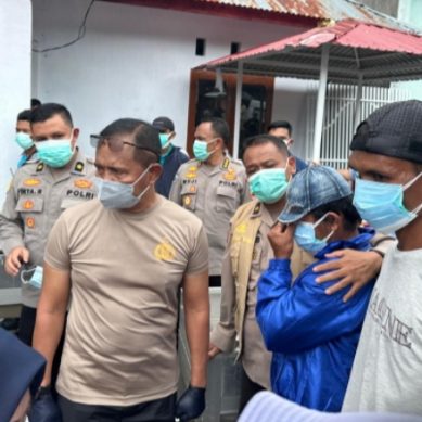 Trauma Healing Korban Longsor Biro SDM Polda Gorontalo Turunkan Tim Psikologi
