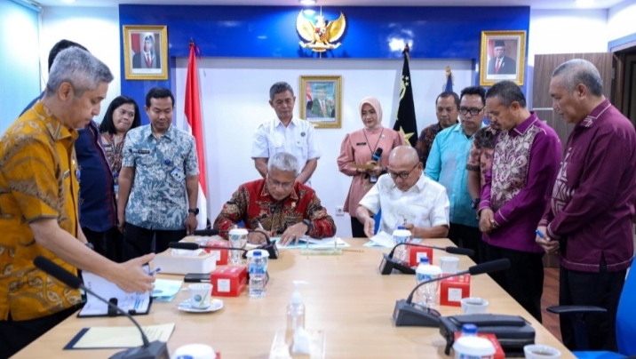Bupati Pohuwato Tanda Tangani NPHD Bersama BNN RI