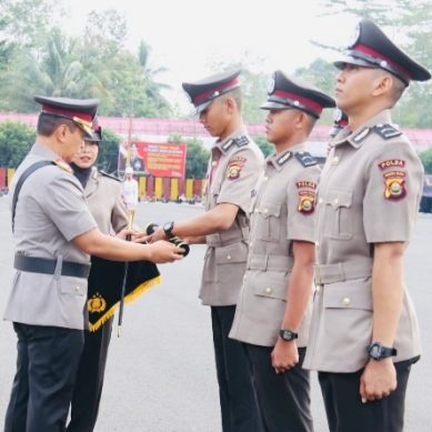 Kapolda Sumsel Irjen A Rachmad Wibowo Lantik 167 Bintara Polri Lulusan Pendidikan Pembentukan di SPN Betung