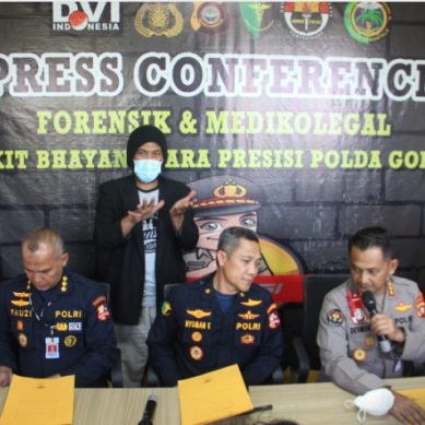 Inafis Mabes Polri Berhasil Identifikasi Dua Korban Longsor Tambang Emas Suwawa Timur