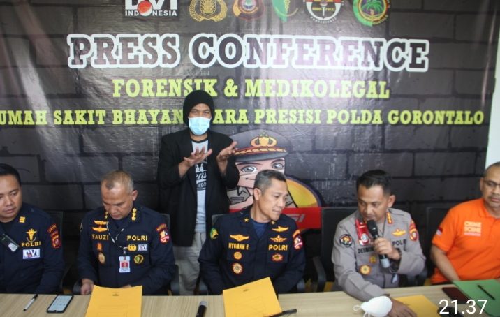 Inafis Mabes Polri Berhasil Identifikasi Dua Korban Longsor Tambang Emas Suwawa Timur