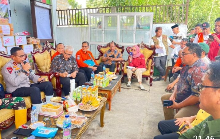 Kapolda Gorontalo Dan Stakeholder Gelar Rapat Evakuasi Pasca Bencana Tulabolo