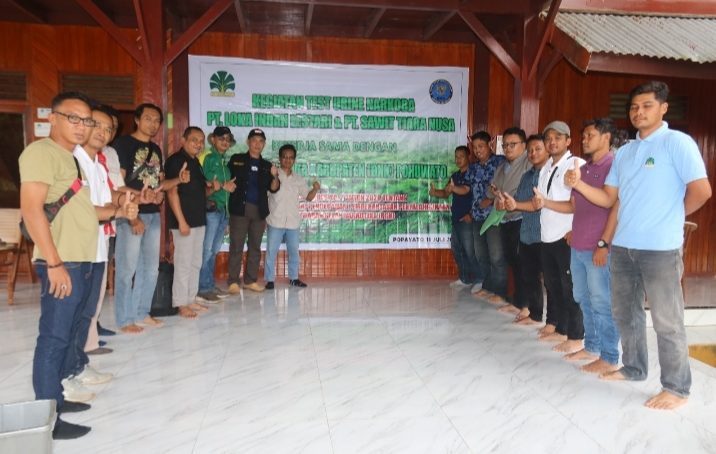 BNK TES URINE DILINGKUNGAN PT LIL DAN STN