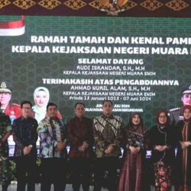 Pisah Sambut Kajari Muara Enim, Pemkab Apresiasi Karya Ahmad Nuril Alam dan Sambut Kehadiran Rudi Iskandar