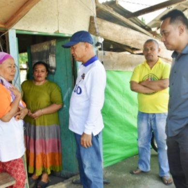 Bupati Saipul Mbuinga Di Dampingi Kajari Pohuwato Sambangi Keluarga Korban Tenggelam Di Bendungan Randangan