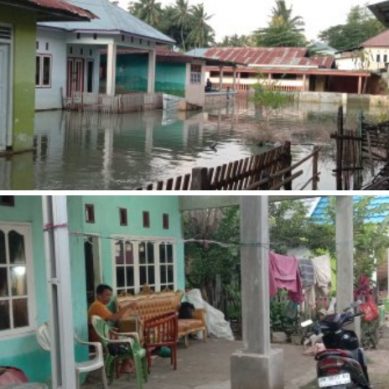 Air Mulai Surut, Warga Korban Banjir RW 1 Kelurahan Lekobalo Rindukan Bantuan Pemkot Gorontalo
