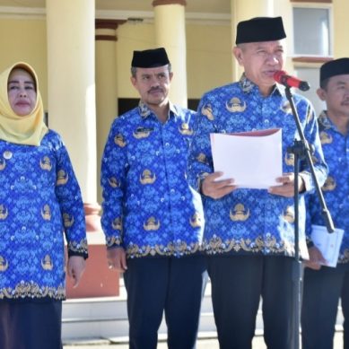 Bupati Saipul Mbuinga Pimpin Apel Korpri