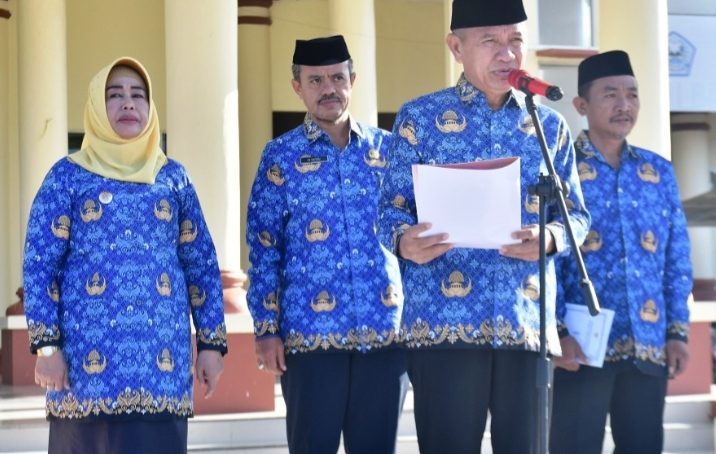 Bupati Saipul Mbuinga Pimpin Apel Korpri