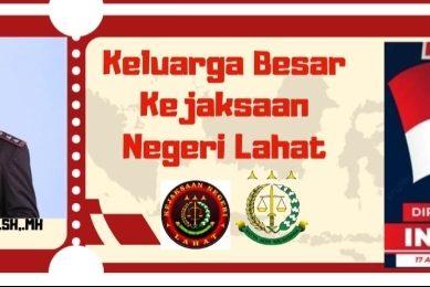 Keluarga Besar Kejaksaan Negeri Lahat      Mengucapkan Selamat Dirgahayu          Republik Indonesia Ke-79