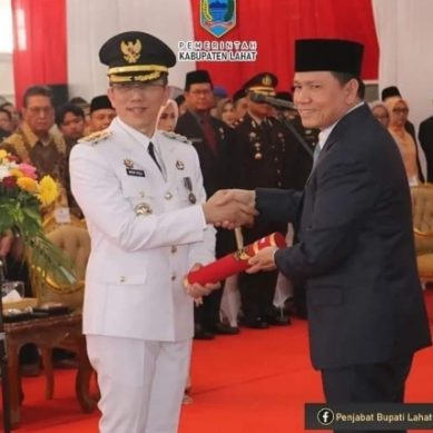 Imam Pasli, S.STP.,M.Si Resmi Jabat PJ Bupati Lahat, Gantikan Muhammad Farid, S,STP.M.Si