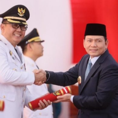 Gantikan Hani Syopiar Rustam, Muhammad Farid Jabat Pj Bupati Banyuasin