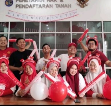 Sambut & Memeriahkan HUT RI Ke- 79, BPN Lahat Gelar Berbagai Perlombaan
