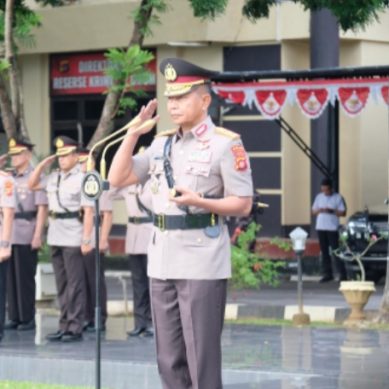 Polda Gorontalo Gelar Upacara Hari Juang Polri Untuk Mengenang Perjuangan Polri Raih Kemerdekaan