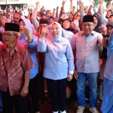 Kunjungi Desa Tanjung Aur Gumay Ulu, Ini Program Unggulan Pasangan Berlian Jika Terpilih Nanti