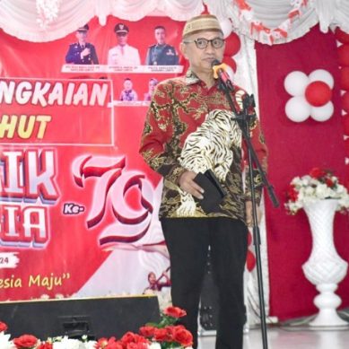 Bupati Saipul Mbuinga Tutup Rangkaian Kegiatan HUT Proklamasi Tingkat Kecamatan Lemito