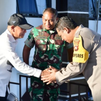 Simulasi Sispamkota Pilkada 2024 Di Gelar Dihalaman Mapolres Pohuwato