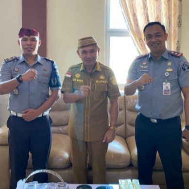 Silaturahmi ke Bupati, Kalapas Pohuwato Perkuat Sinergi dengan Pemda